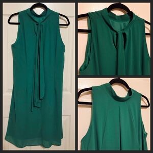 Tie Neck Dress